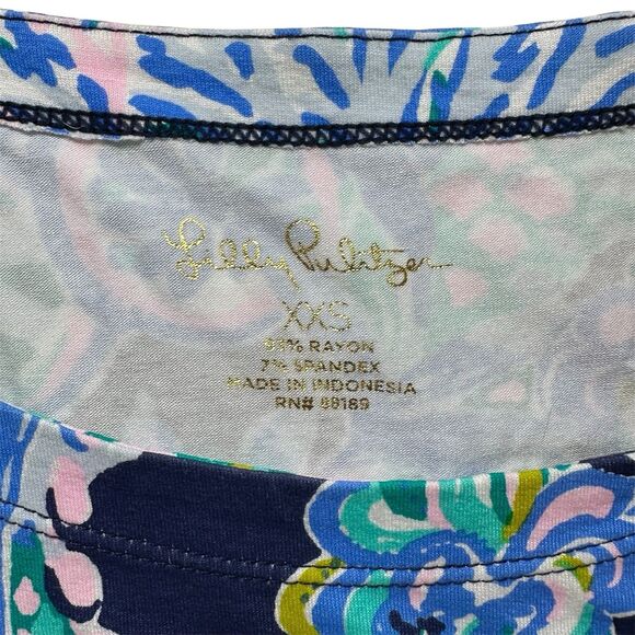 Lilly Pulitzer Sophie Dress UPF 50+ Sirens & Spirits Ruffle Sleeves Resort XXS - Picture 11 of 13